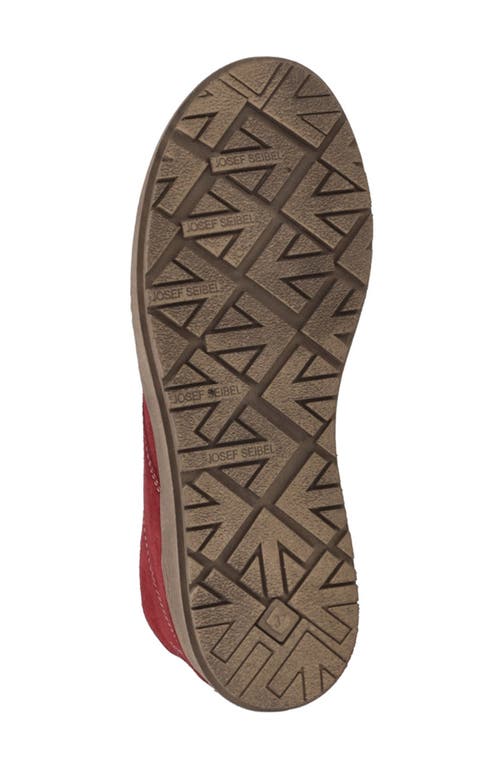 Josef Seibel Anna 08 Short Boot In Red