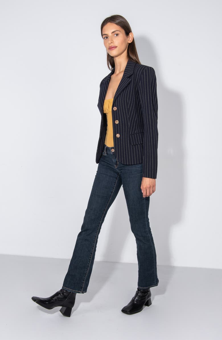 By Far Malik Block Heel Bootie, Alternate, color,