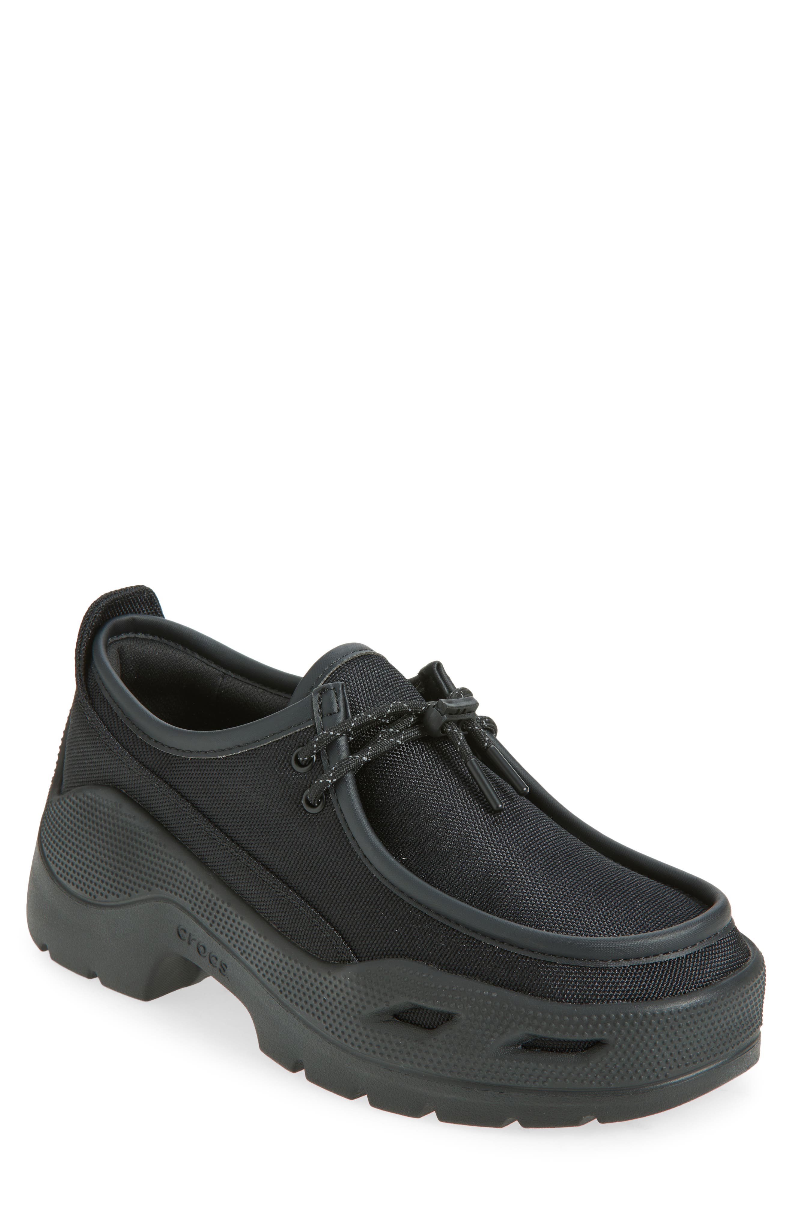 CROCS Gallery Tech Shoe, Main, color, Black