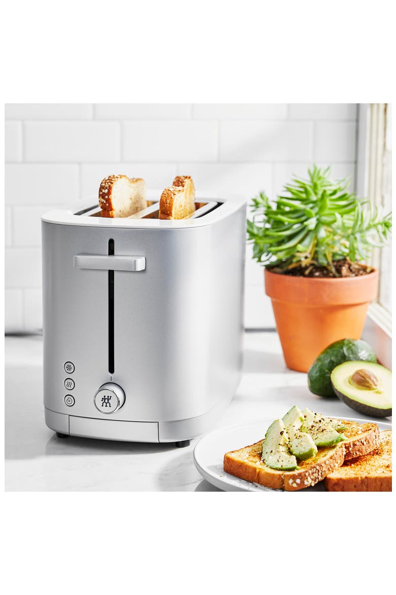 Enfinigy 2-Slot Toaster, Alternate, color, SILVER