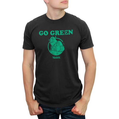 Men's Shrek St. Patrick's Day Go Green  Graphic T-Shirt
