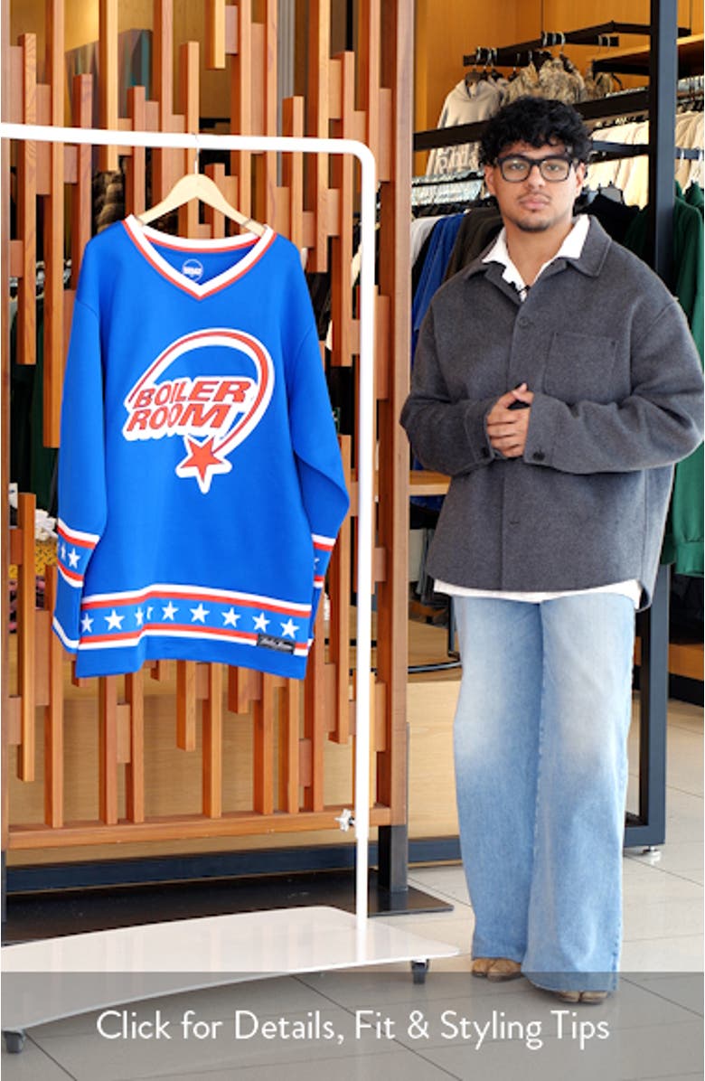 Oversize Hockey Jersey, sales video thumbnail