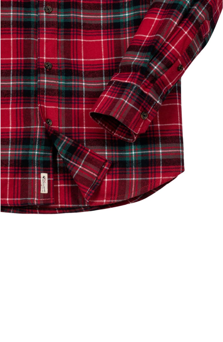 Hope & Henry Men's Organic Brushed Flannel Button Down Shirt, Alternate, color, 