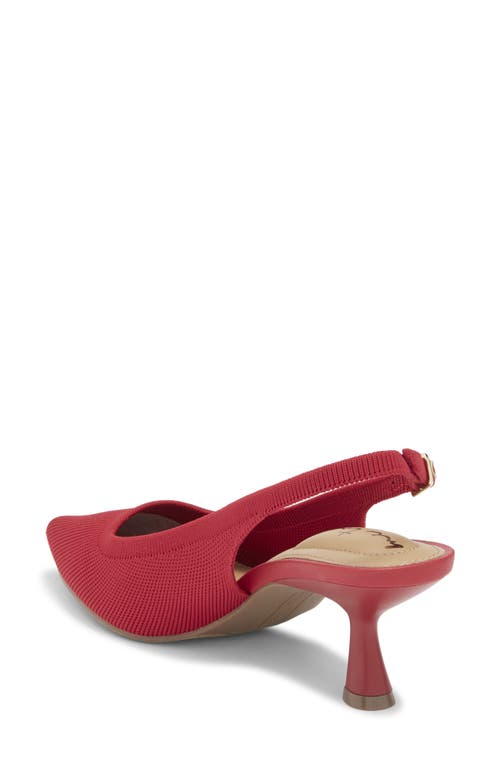 Me Too Zani Kitten Heel Slingback Pump In Red