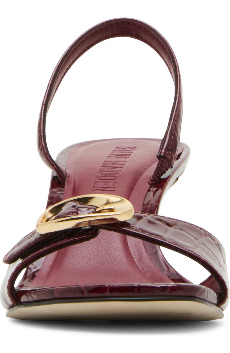 Steve Madden Henrietta Slingback Sandal, Alternate, color, Red Croco