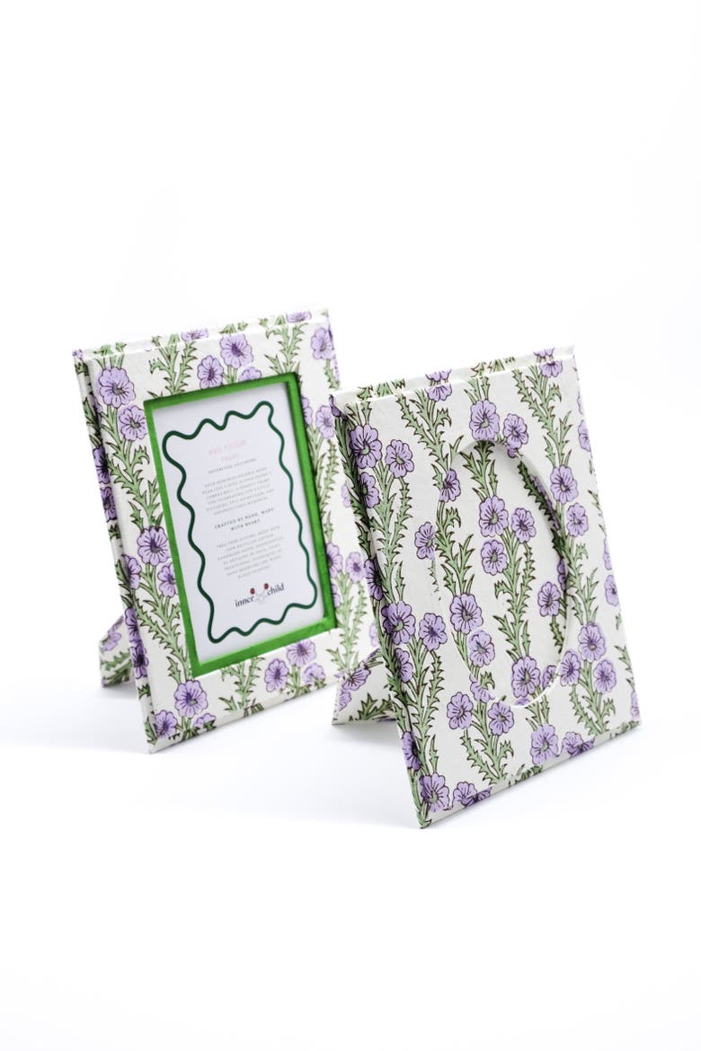 Purple Forget-Me-Not Picture Frame - 4x6, Alternate, color, Purple