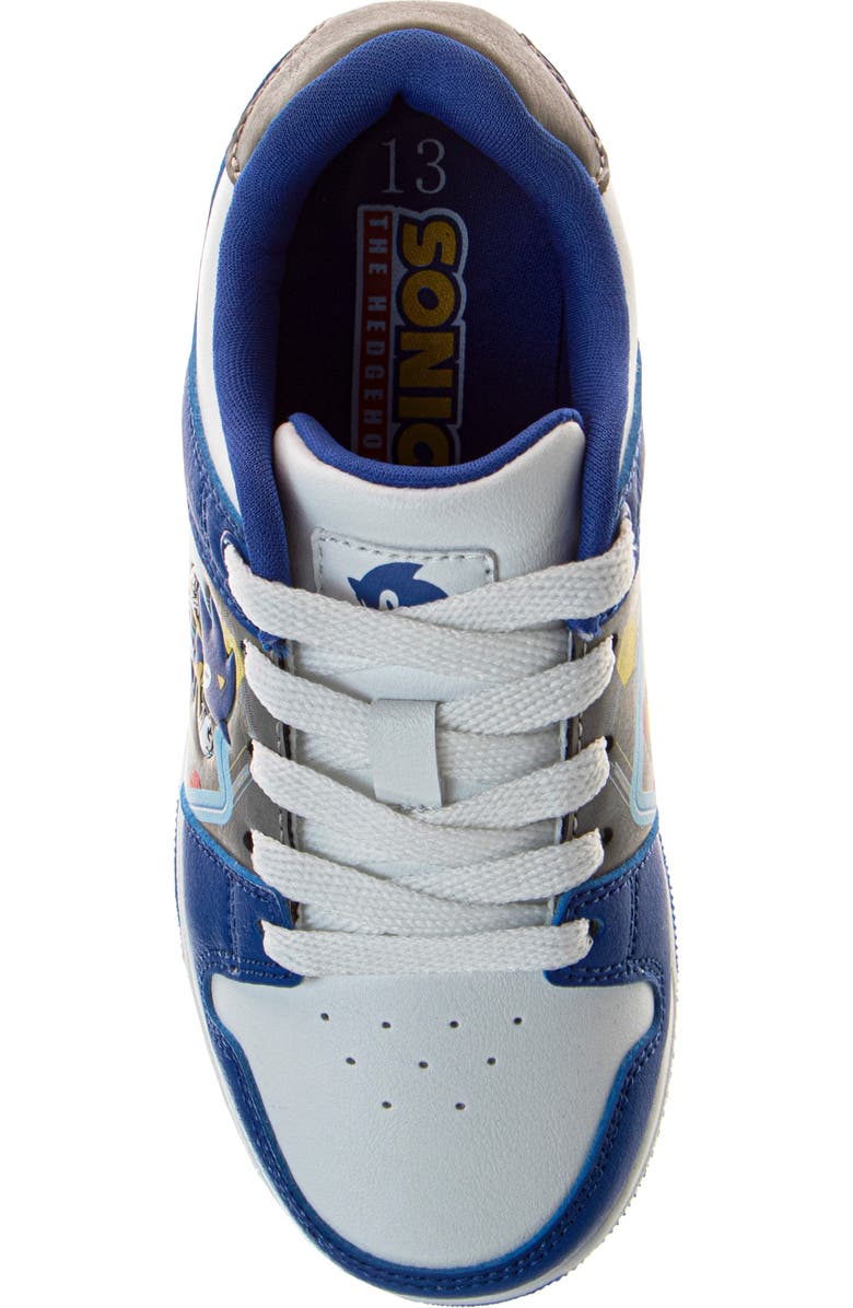 JOSMO Kids' Sonic the Hedgehog Sneaker, Alternate, color, Blwh