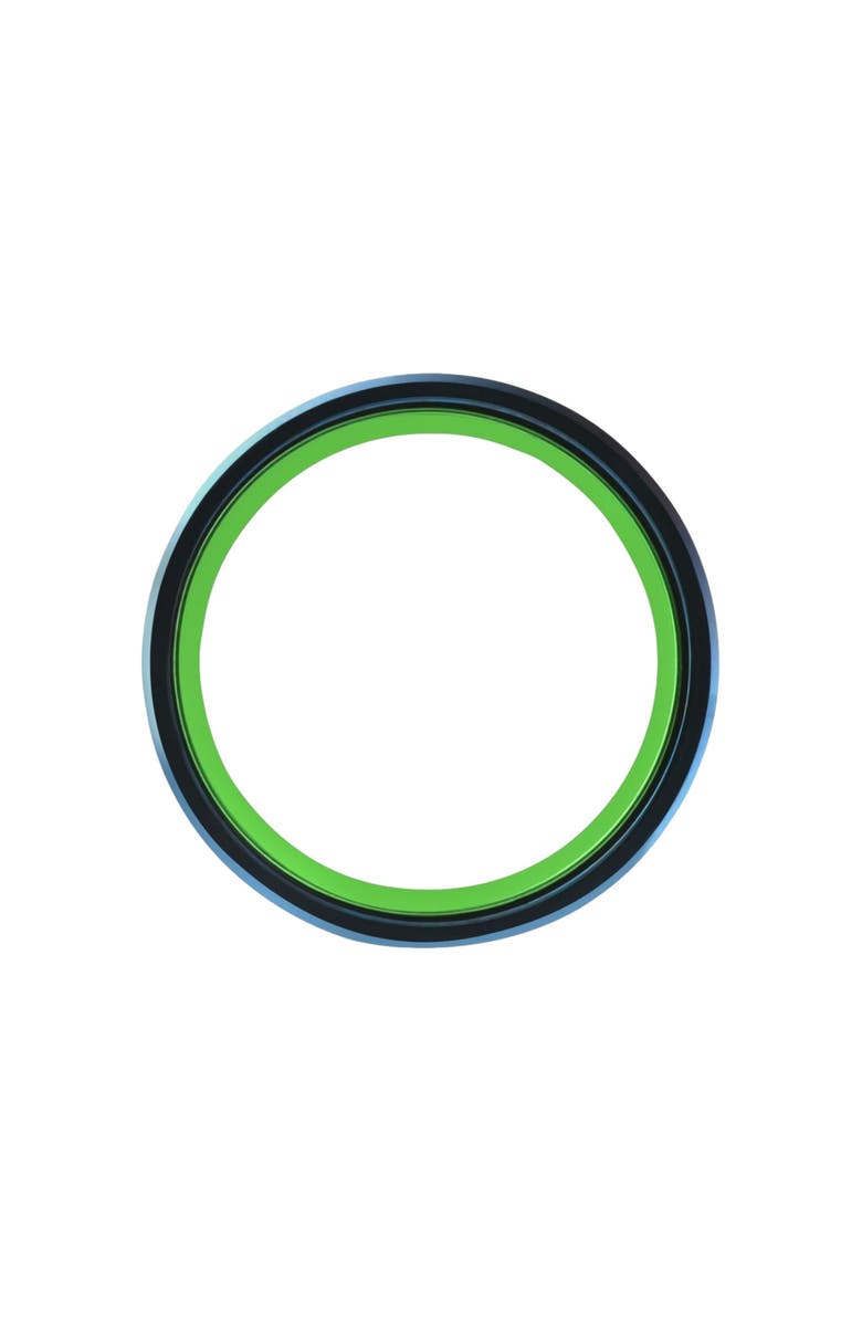 Bliss Diamond Men's Brushed Blue Tungsten Green Aluminum Ring 6mm Wedding Band, Alternate, color,