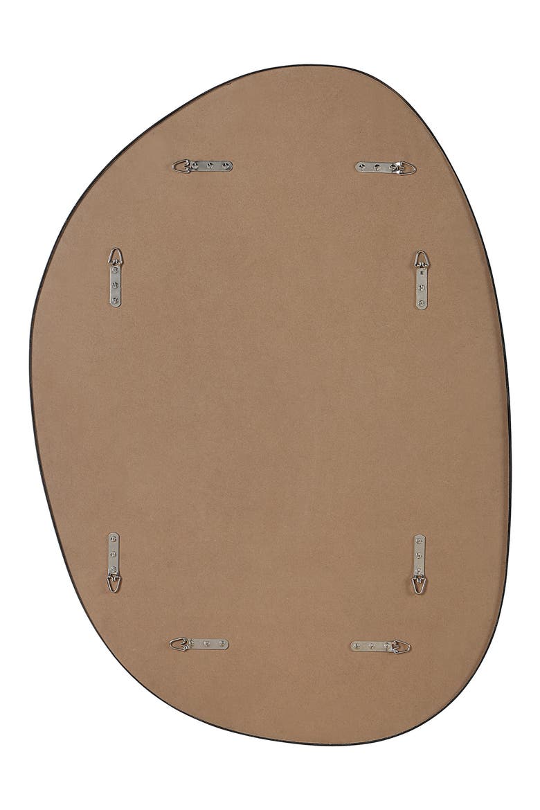 Bozeman Oblong Mirror, Alternate, color, MATTE BLACK