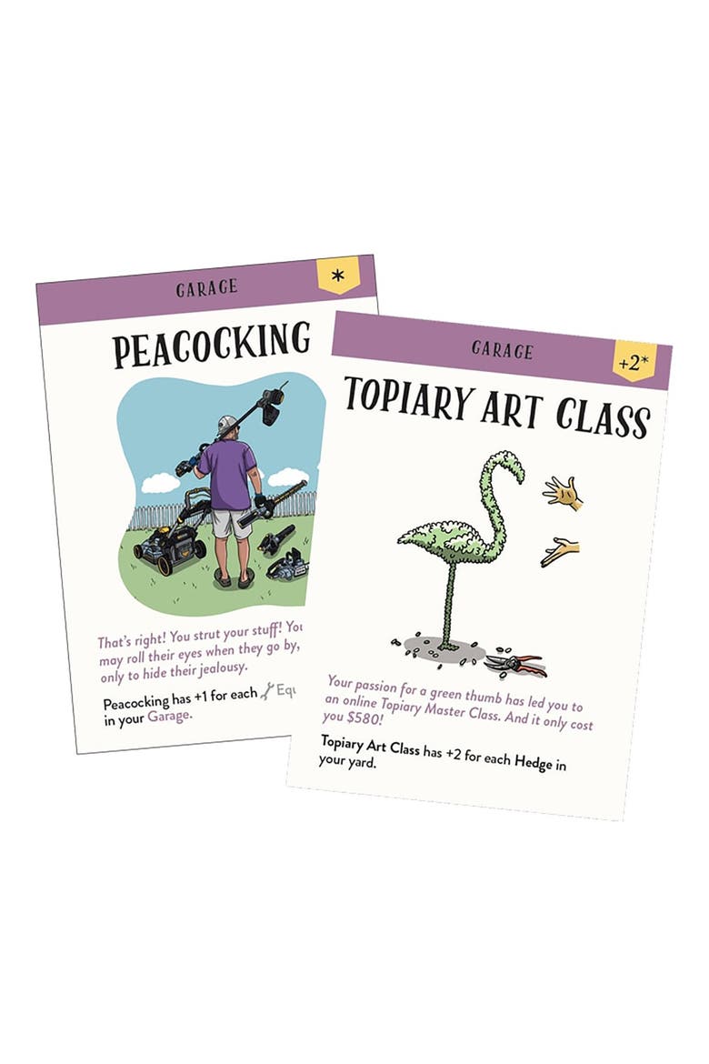 Grass Is Greener A Card Game Of Neighborly Sabotage, Ages 13+, Alternate, color, Multicolored