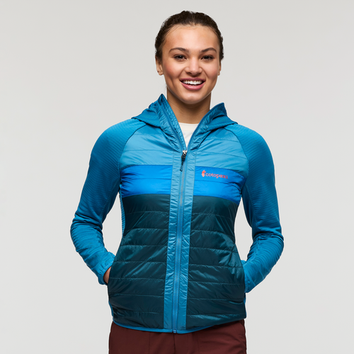 Cotopaxi-amigos-24 Capa Hybrid Insulated Hooded Jacket In Blue