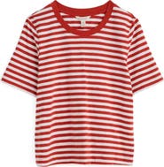 Seasalt Cornwall Copseland Stripe Organic Cotton T-Shirt