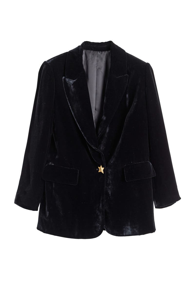 Chinti & Parker Luxe Velvet Jacket, Alternate, color, 