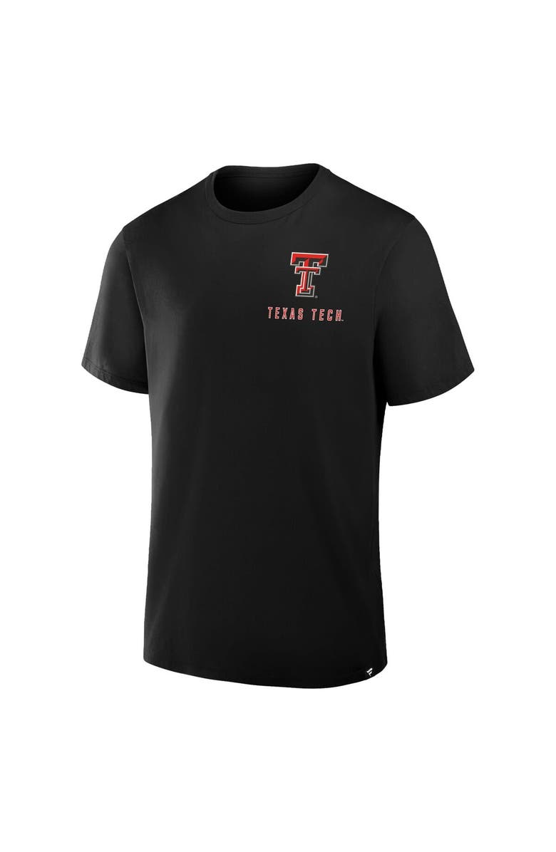 FANATICS Men's Fanatics Black Texas Tech Red Raiders Quad Legacy T-Shirt, Alternate, color, Black