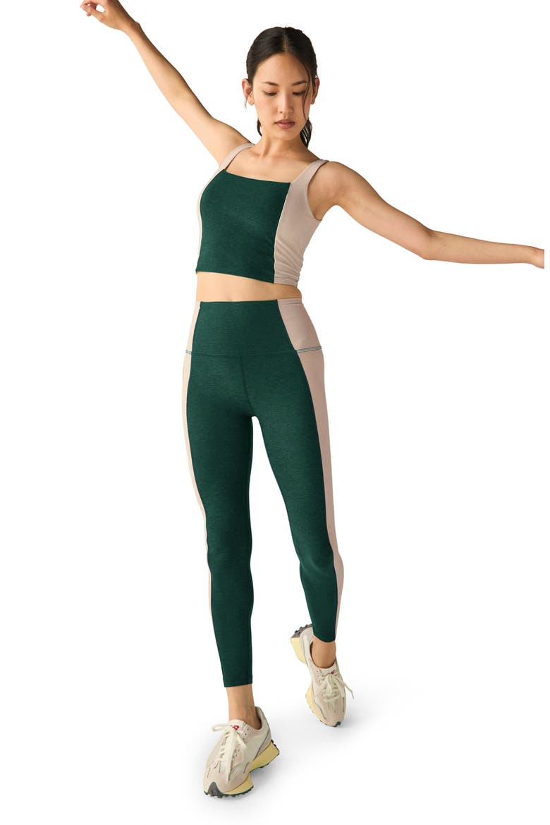Space Dye Colorblock Crop Tank, Alternate, color, DARK SPRUCE GREEN/EG