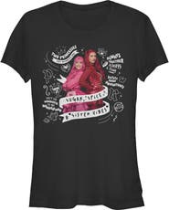 Descendants Juniors Descendants Wicked Wonderland Sugar Spice Sister Vibes T Shirt