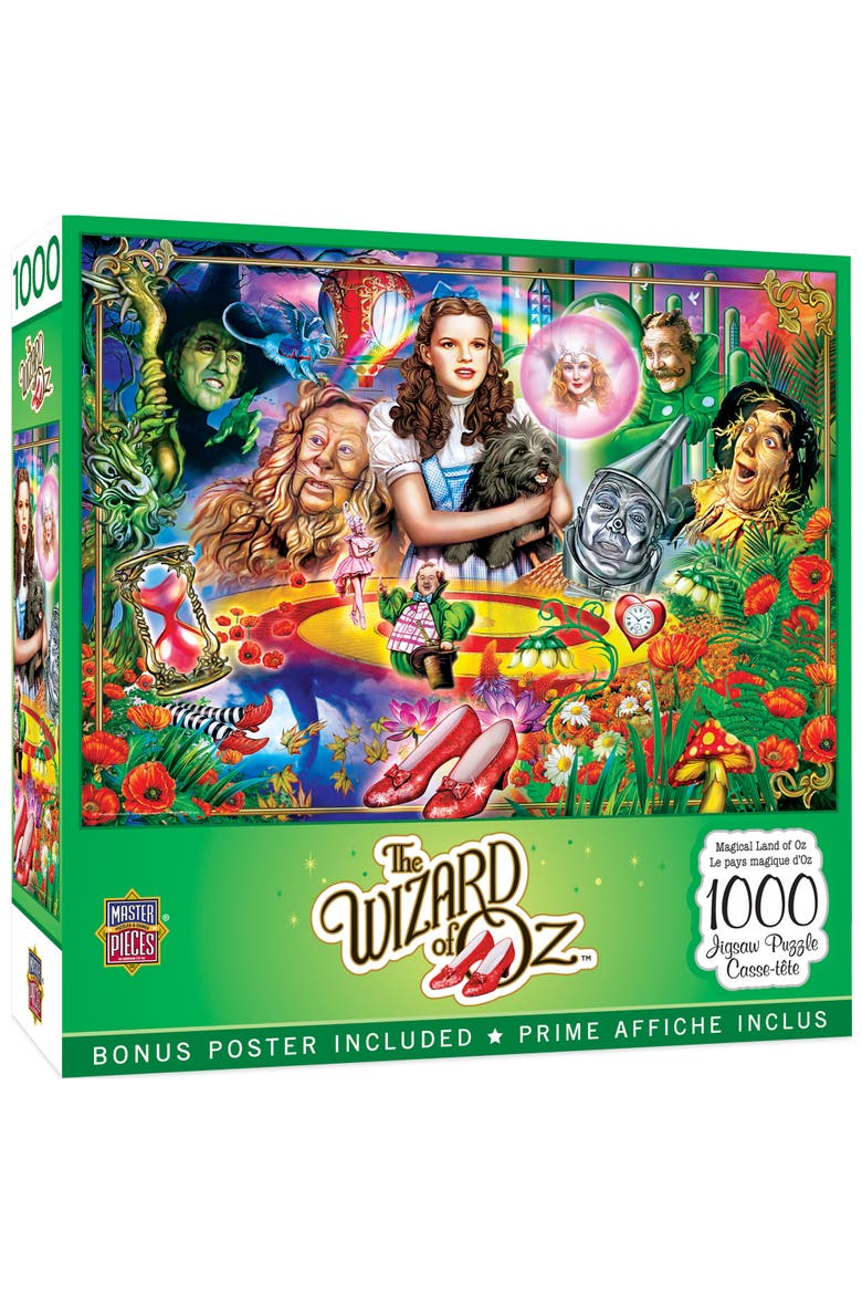 Magical Land of Oz 1000pc Jigsaw Puzzle, Main, color, Multicolor
