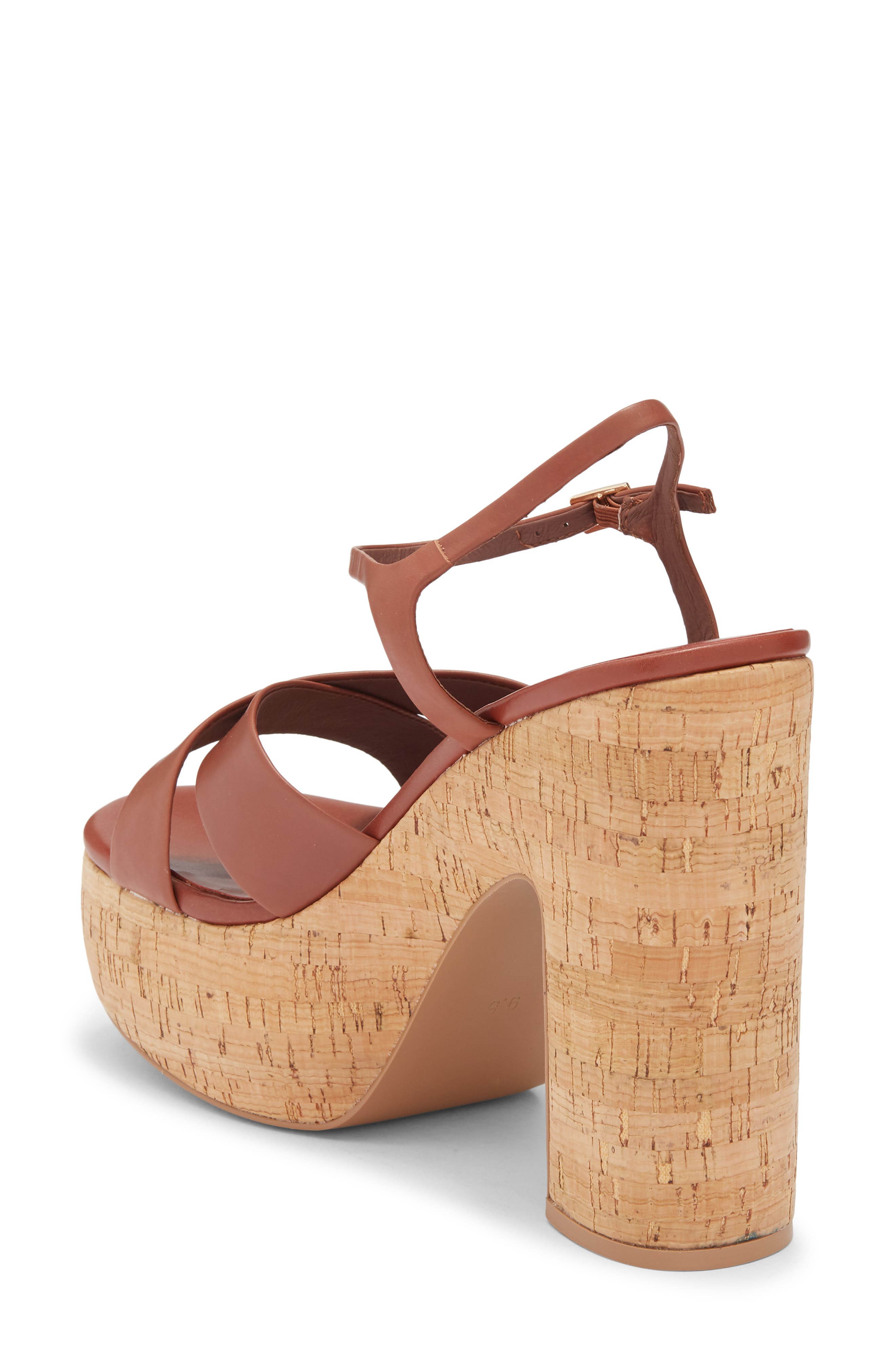 Jeffrey Campbell Big Time Platform Sandal, Alternate, color, Tan Cork