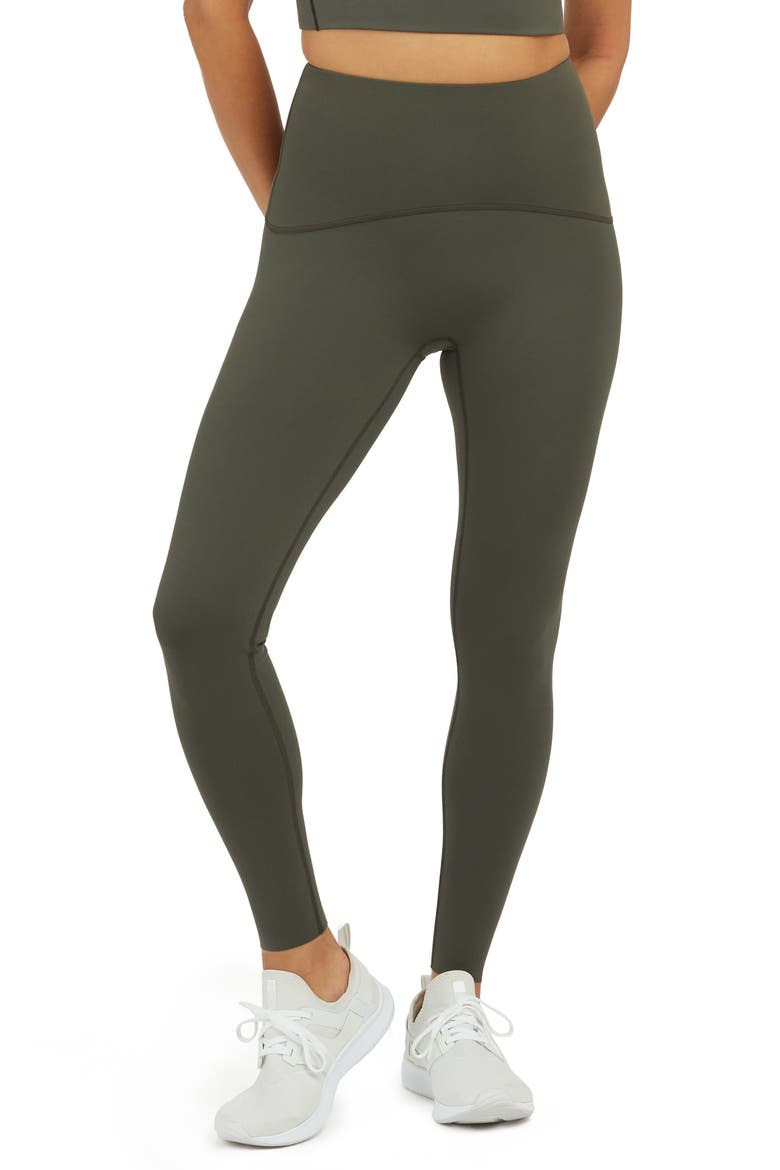 Active Leggings, Main, color, DARK PALM