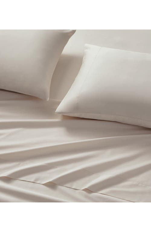 Dkny 425 Thread Count Sateen Sheet Set In White