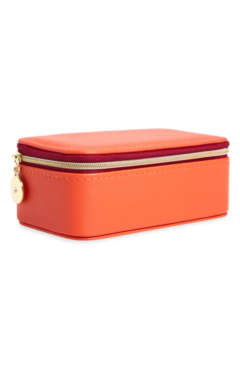 Rectangle Zip Jewelry Box