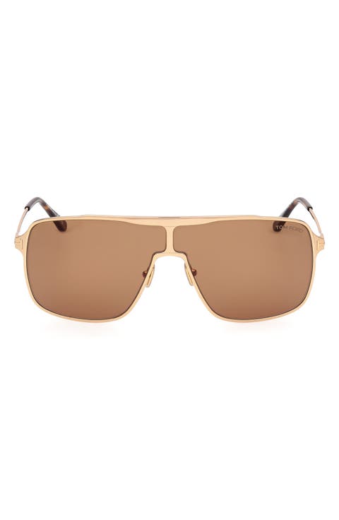 Zappa 69mm Oversize Navigator Sunglasses
