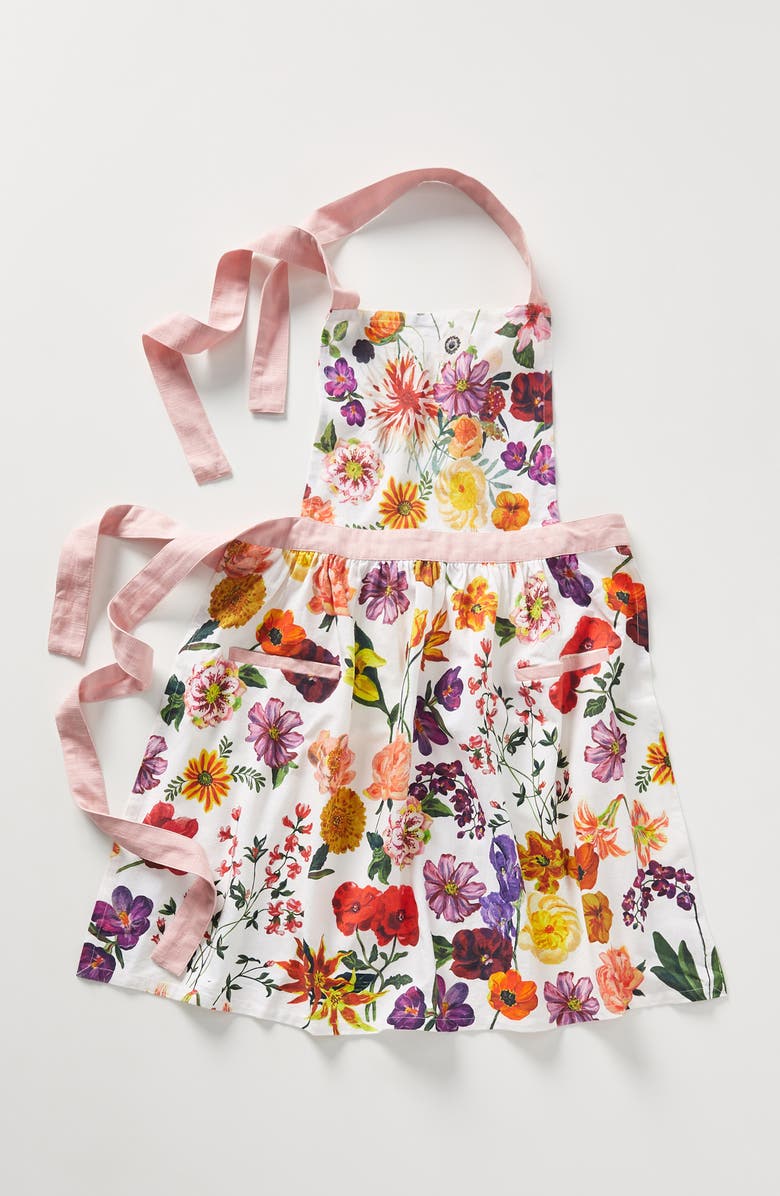 Anthropologie Home Anthropologie x Nathalie Lete Floral Cotton Apron, Main, color, 