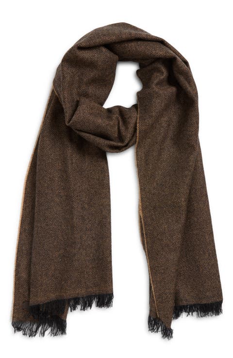 Textured Cashmere Scarf