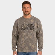 Simply Sage Market Camp Life Varsity Camo Sweatshirt