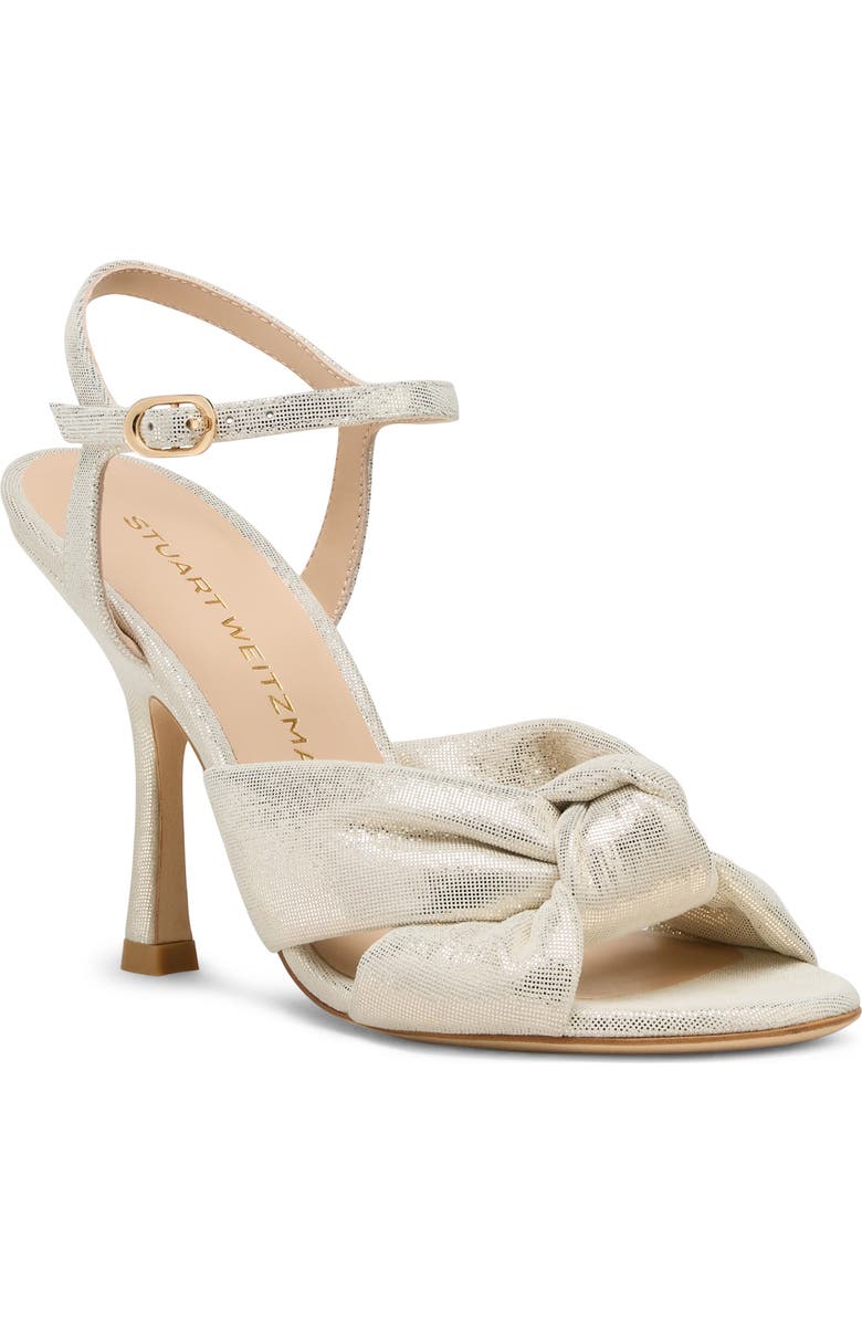 Stuart Weitzman Soplaya Sandal 100, Main, color, Linen
