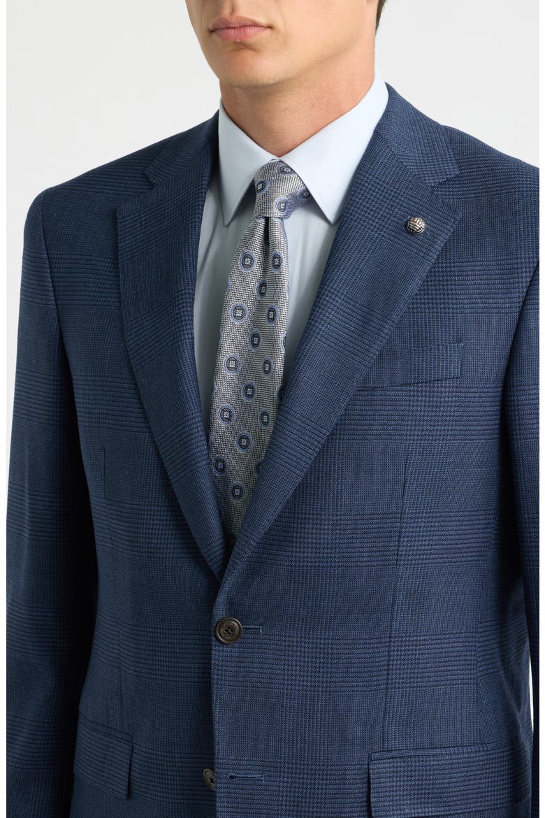 Stacie Wool Blend Suit, Alternate, color, BLUE