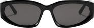 Fifth & Ninth Shea 59mm Polarized Gradient Oval Sunglasses