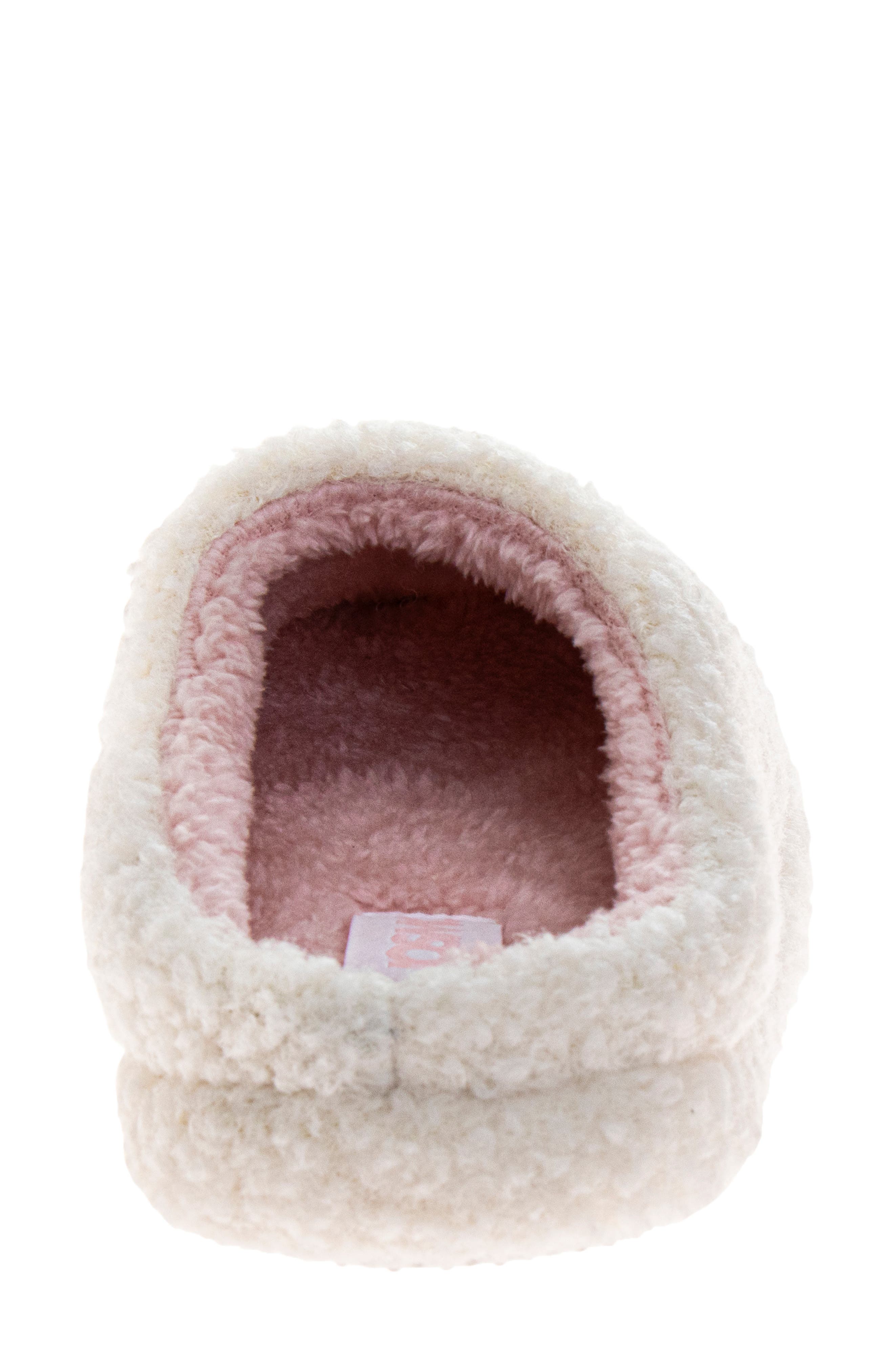 JOSMO Happy & Cozy Scuff Slipper, Alternate, color, White/ Multi