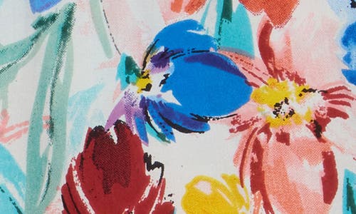 Raga Floral Shorts In Blue Multi