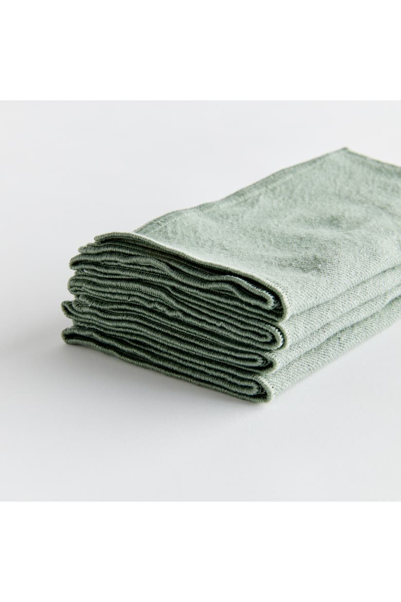 Vanna Napkins Set of 4, Alternate, color, Green
