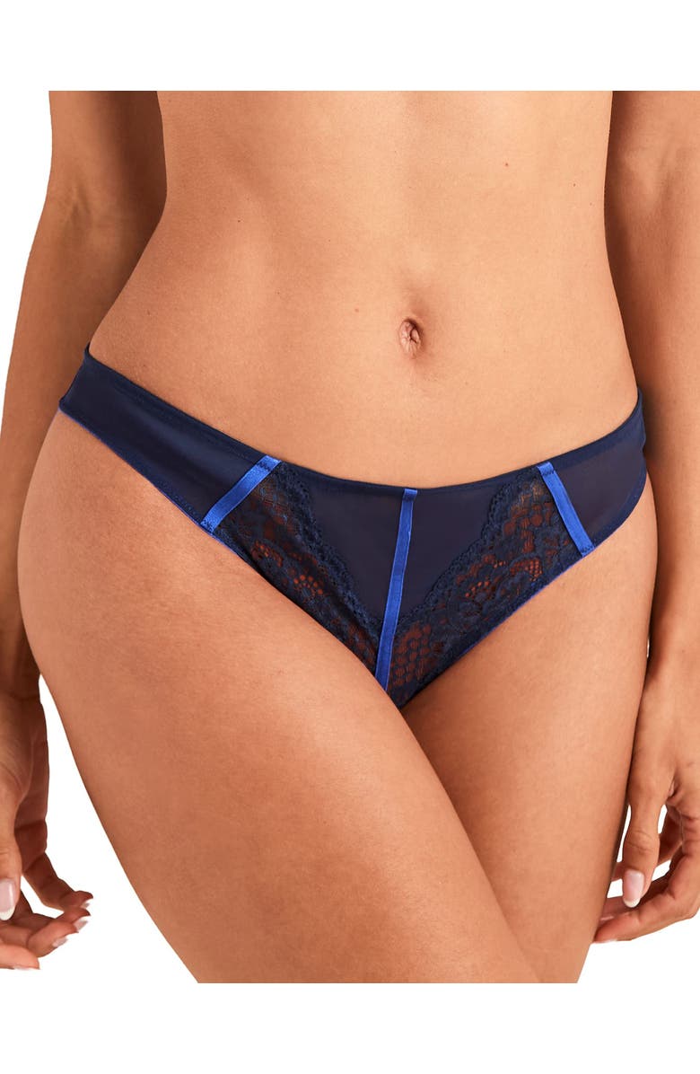 Adore Me Chevelle Crotchless Panties, Main, color, 