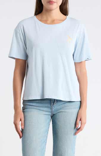 C & C California Toni Boxy Cotton Crop Tee