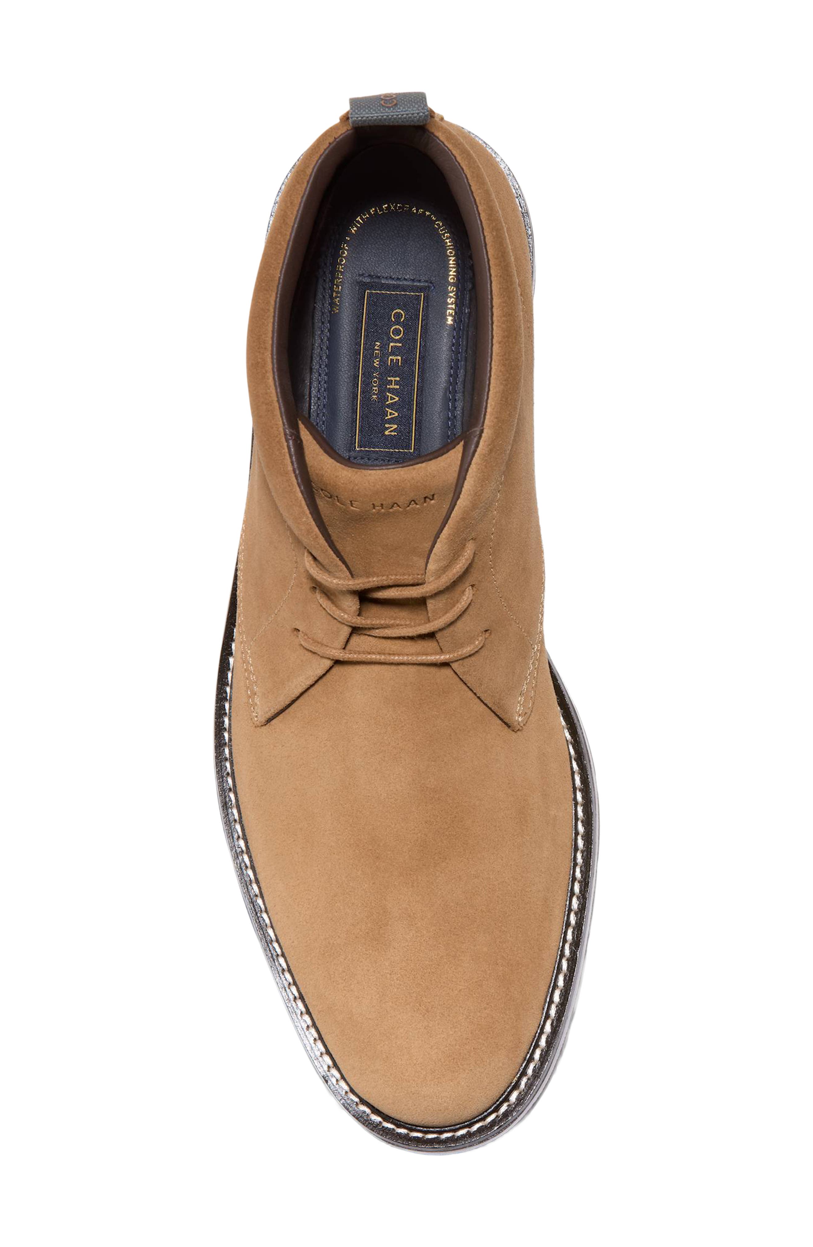 Roundhill Grand Waterproof Chukka Boot, Alternate, color, TOASTED COCONUT SUEDE