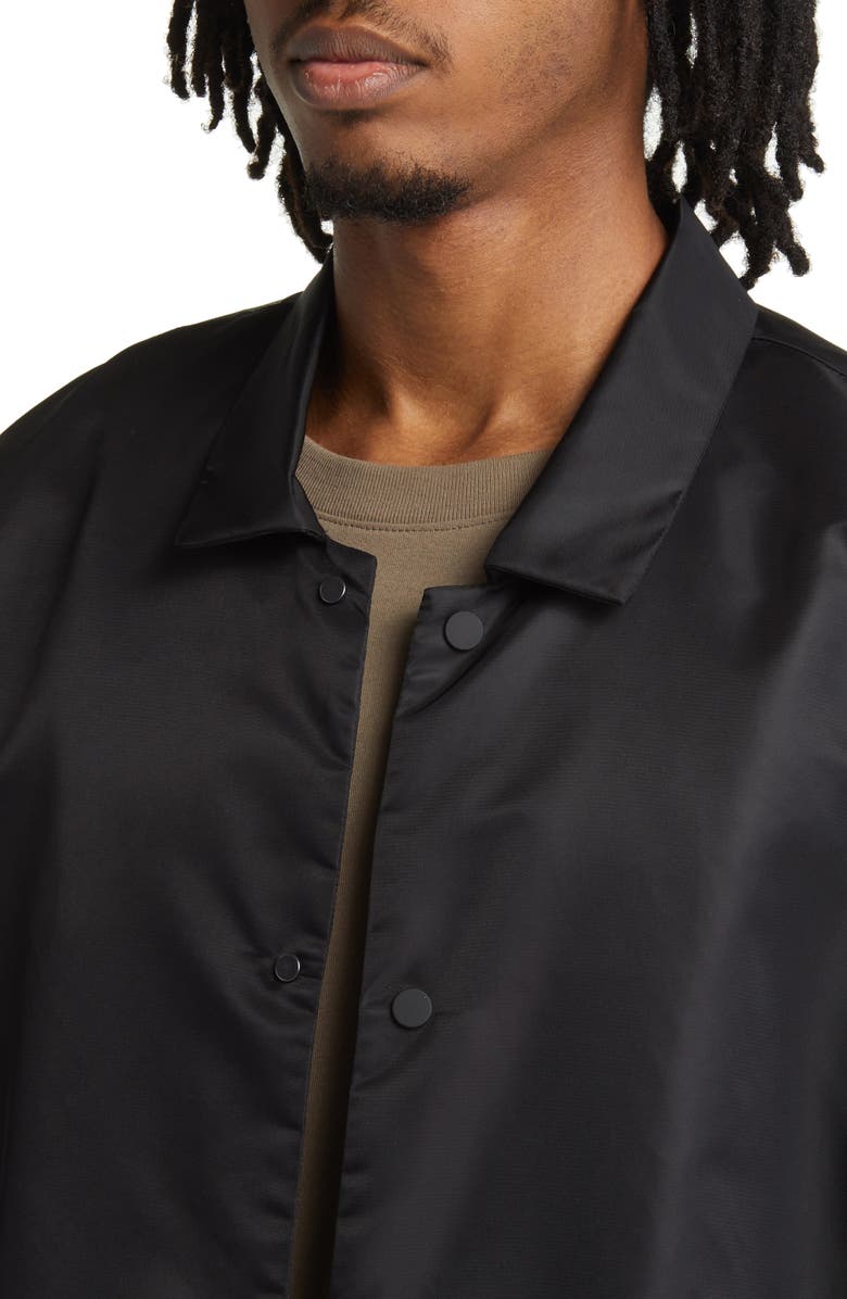 Fear of God Essentials Nylon Coach's Jacket, Alternate, color,