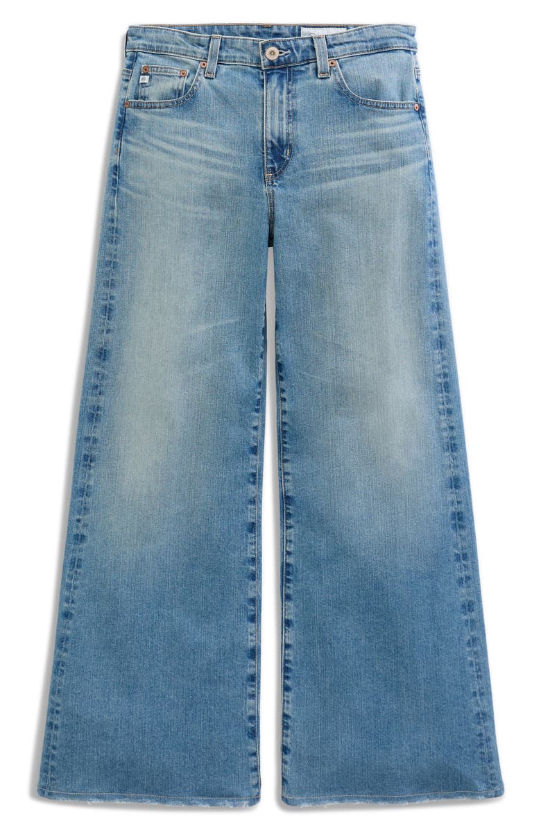 AG Saige Wide Leg Jeans, Alternate, color, Western Front