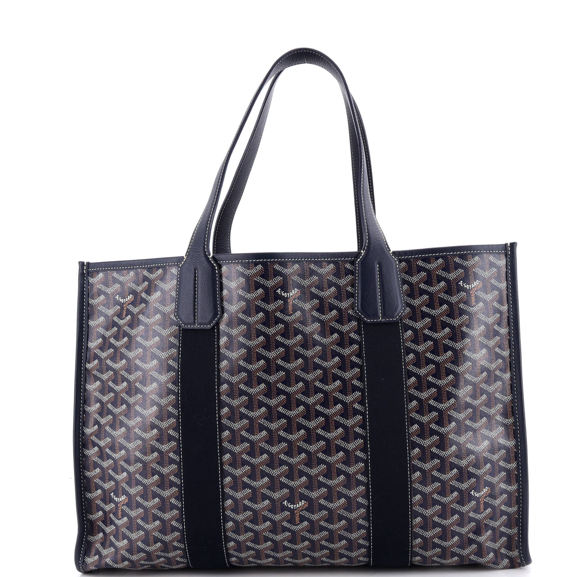 Villette Tote Printed Coated Canvas MM, Alternate, color, Blue
