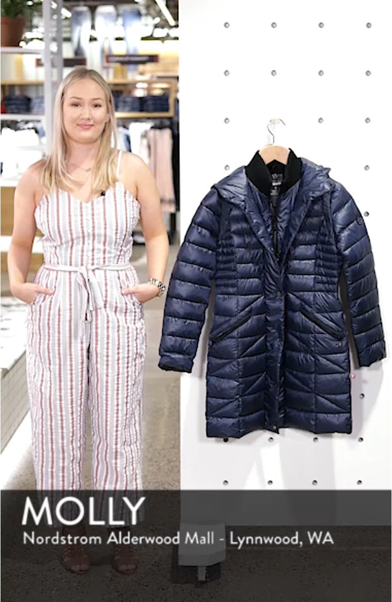 Bib Hooded Walker Coat, sales video thumbnail