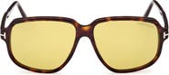TOM FORD Anton 59mm Square Sunglasses
