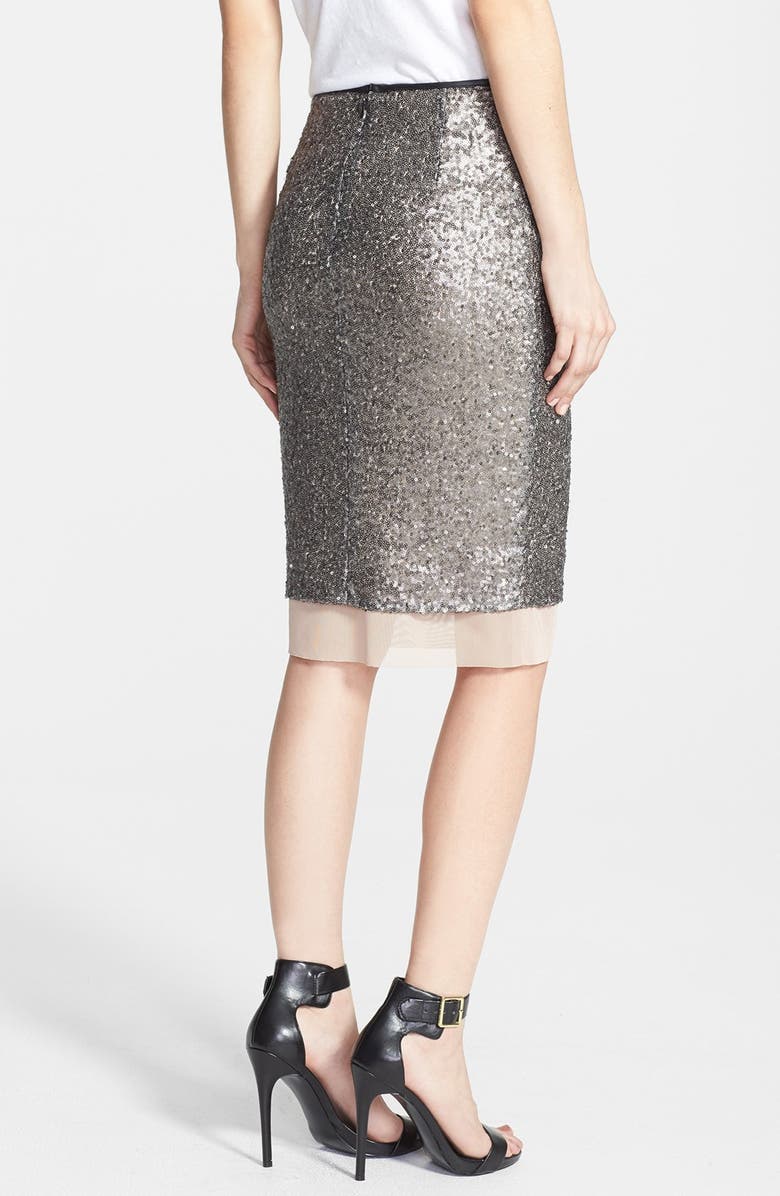 ASTR the Label ASTR Sequin Pencil Skirt, Alternate, color, 
