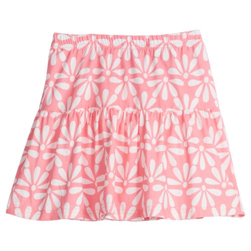 Bisby Kids' Knit Sally Skort In Fan Floral