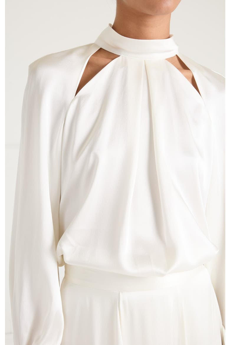 Amerie Blouse, Alternate, color, Ivory