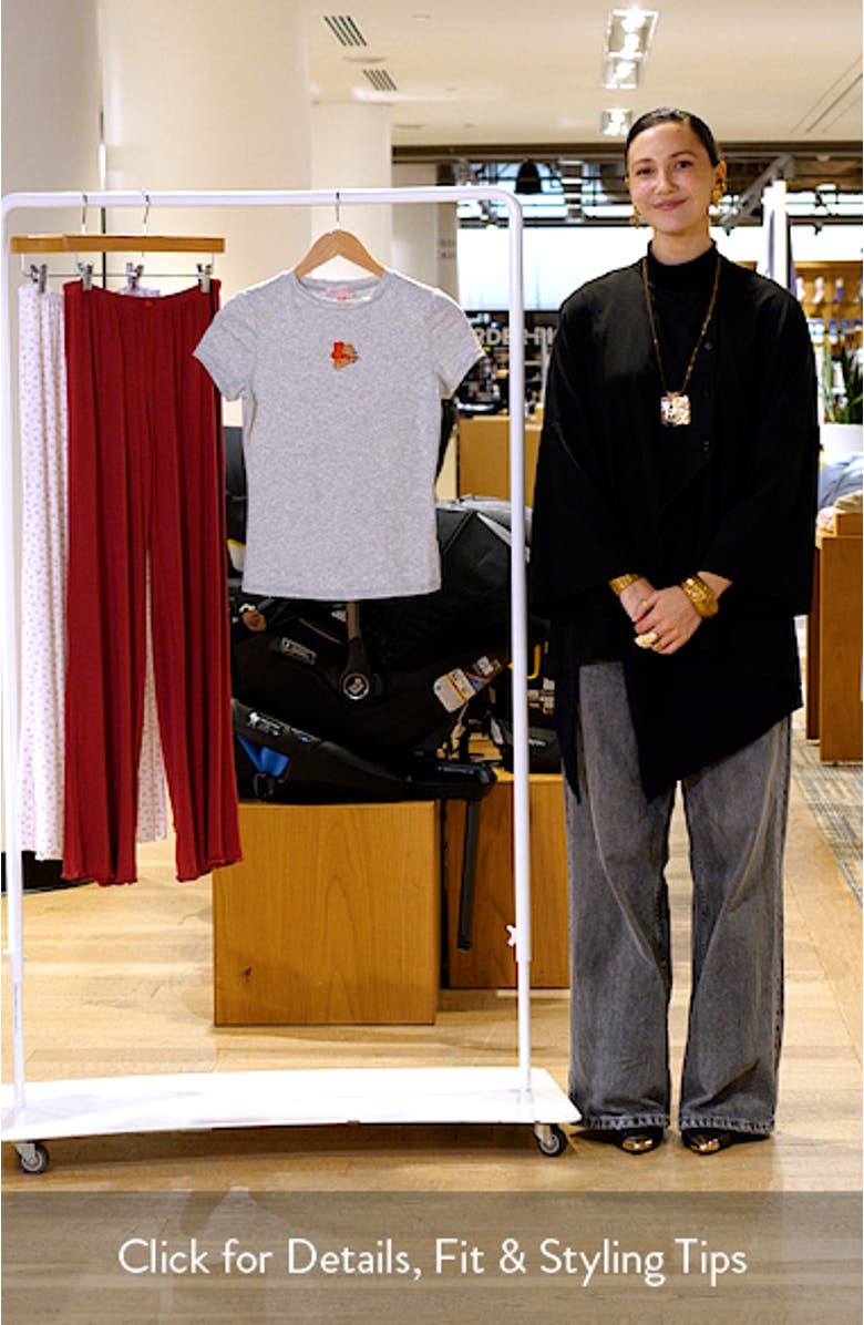 Angel Bear Baby Tee, sales video thumbnail