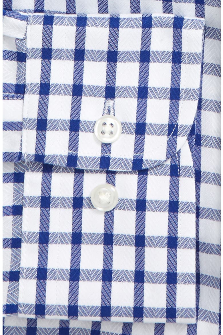 Smartcare™ Classic Fit Check Dress Shirt, Alternate, color, BLUE MAZARINE