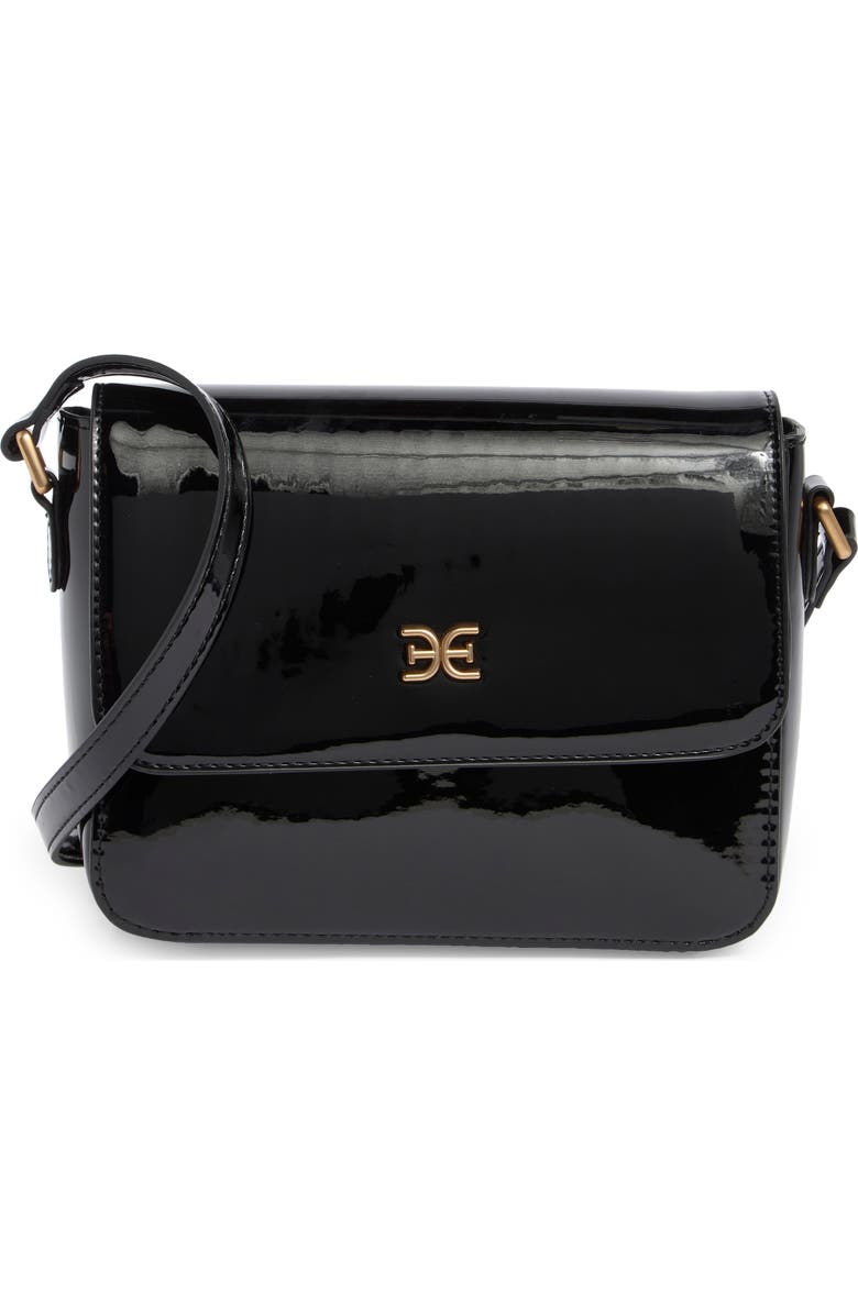 Sam Edelman Elcie Box Patent Shoulder Bag, Main, color,