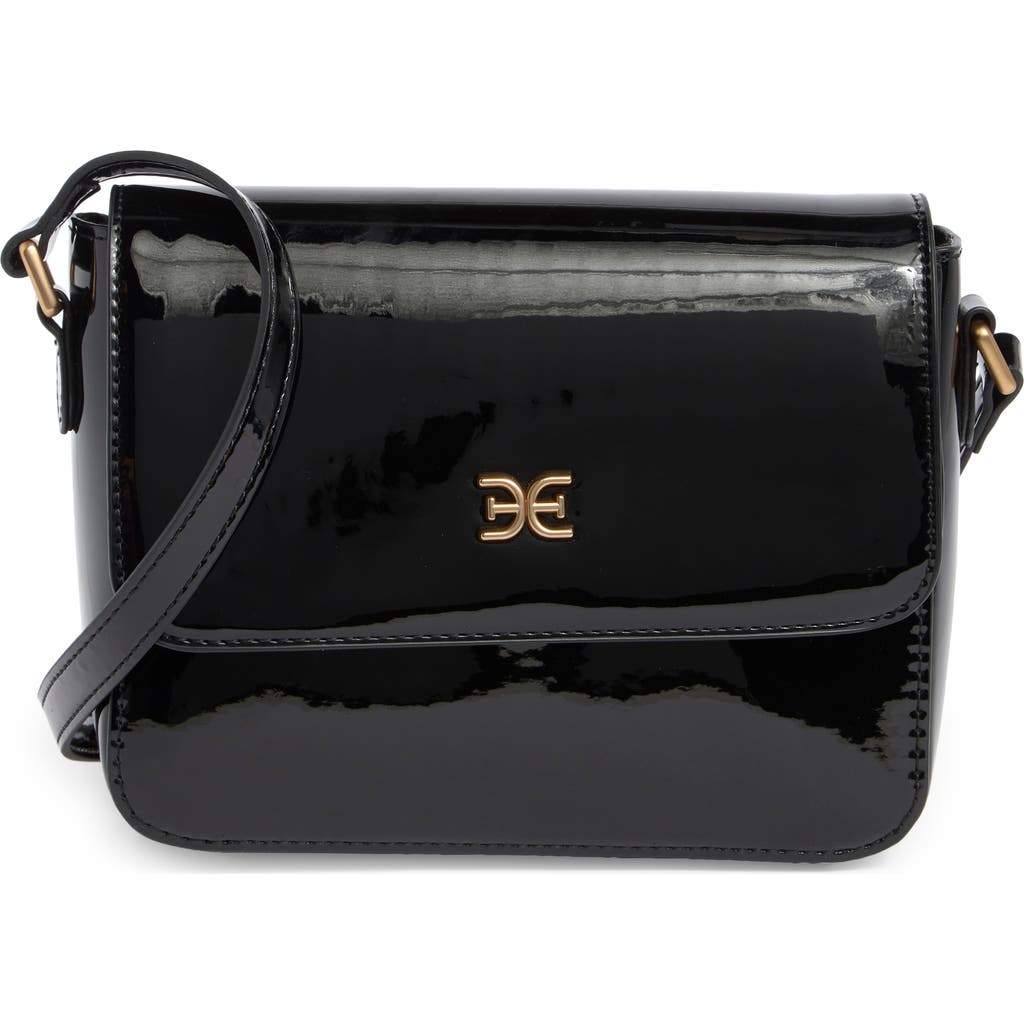 SAM EDELMAN SAM EDELMAN ELCIE BOX PATENT SHOULDER BAG
